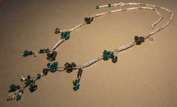 Crystal Cascade Necklace